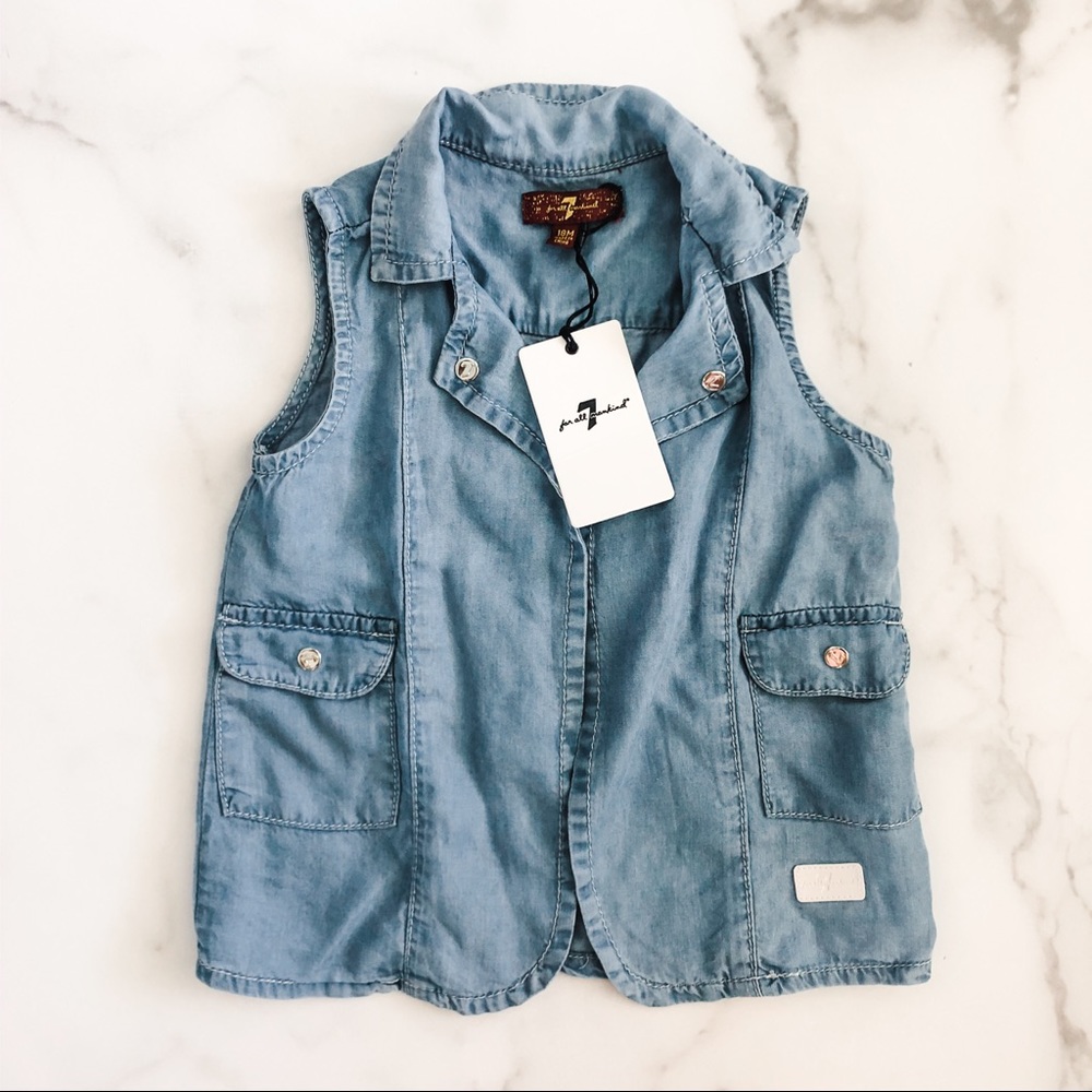 7 Denim Vest Toddler